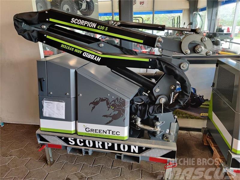 Greentec Scorpion 330-4 S DEMOMASKINE - SPAR OVER 30.000,-. Lombvágó gépek