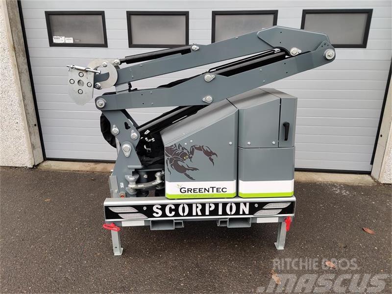 Greentec Scorpion 430 Basic Front Hydraulisk trukket (til l Lombvágó gépek