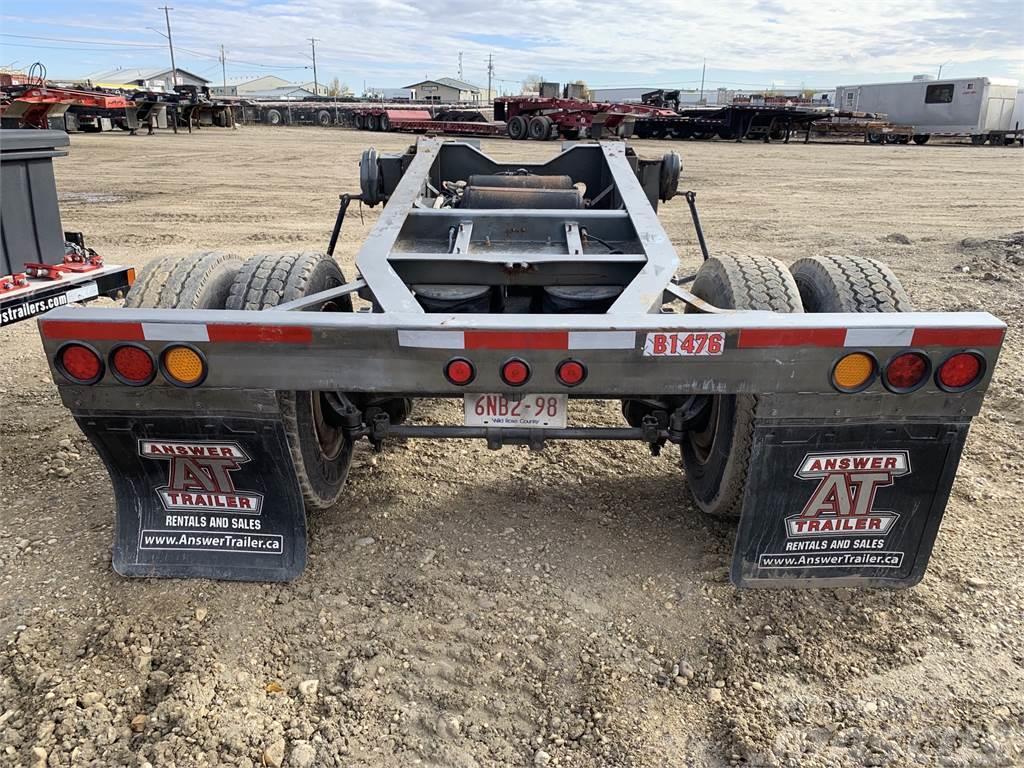 Deloupe Single Axle Fish Mouth-Style Booster Dolly trailer