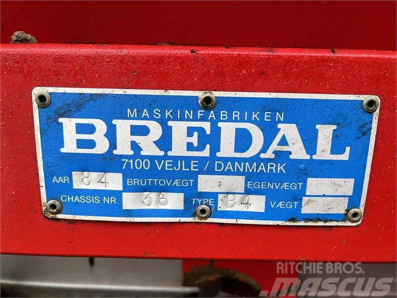 Bredal B 4 Med rustfri båndkasser Műtrágyaszórók
