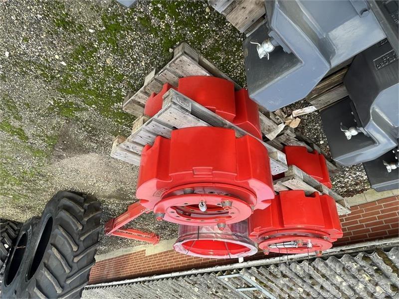 Fendt 2 X 1000 KG hjulvægte Egyéb traktor tartozékok