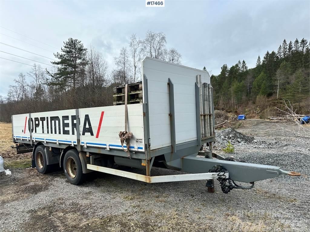  Hengsrød 2 axle trailer. Egyéb pótkocsik