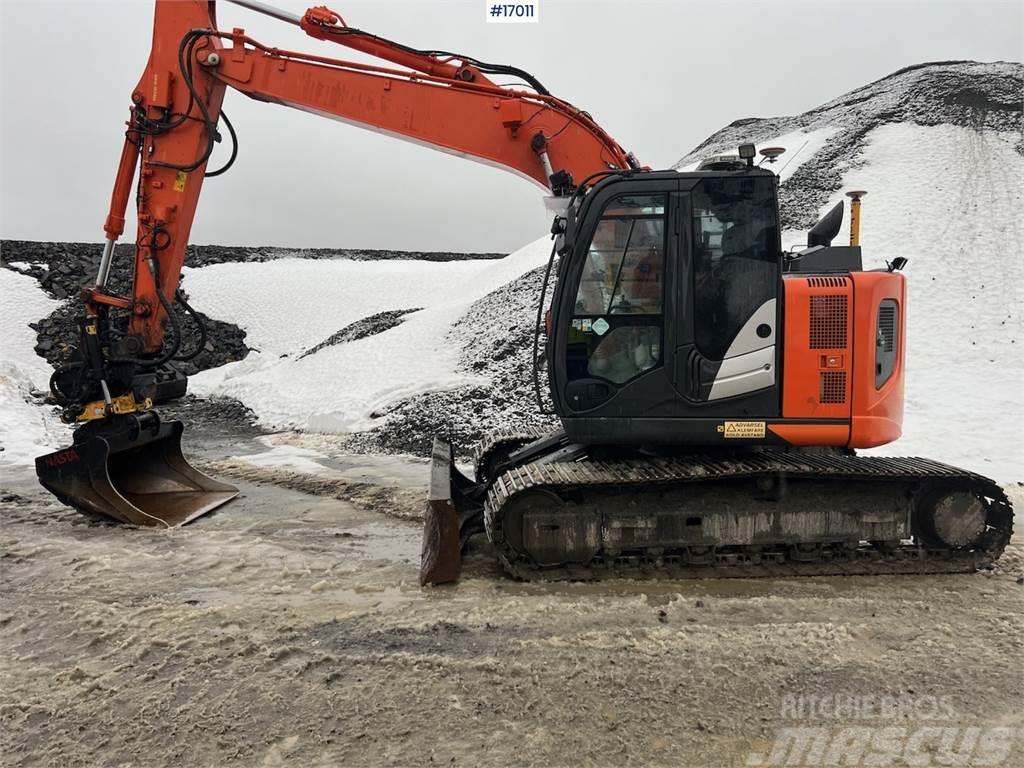 Hitachi ZX135us-6 excavator w/ gps, digging bucket, cleani Lánctalpas kotrók