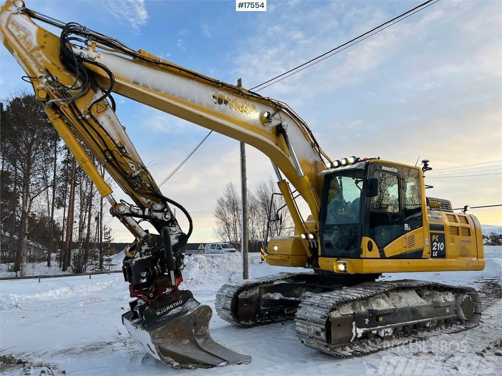 Komatsu PC210 crawler excavator WATCH VIDEO Lánctalpas kotrók