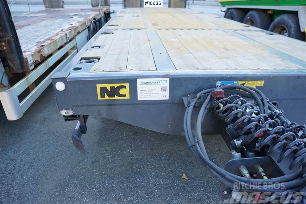 NC 3 axle machine trailer that is little used Egyéb pótkocsik