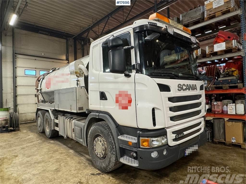 Scania G440 suction/flushing truck w/ Nomek superstructur Betonpumpák