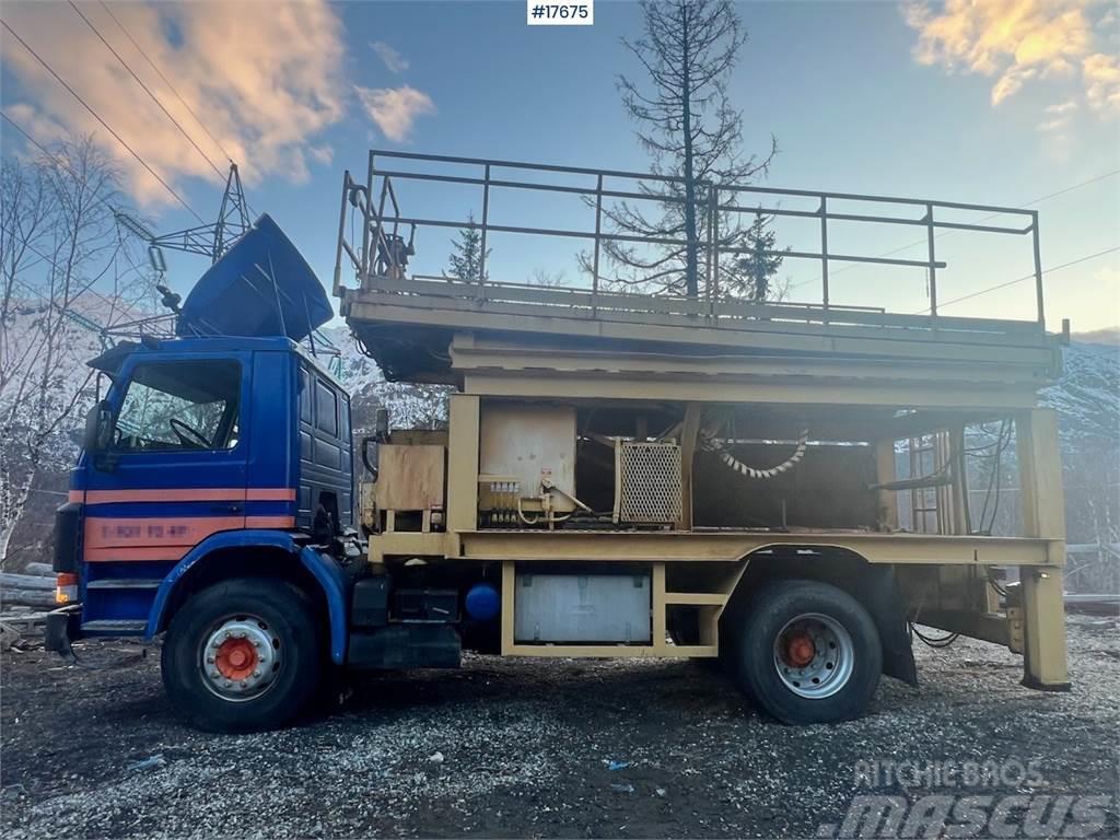 Scania P93m lift truck (motor equipment) Teherautóra szerelt emelők és állványok