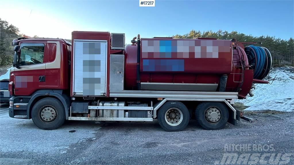 Scania R480 6x2 combi Fico suction/pump truck for sale as Tartályos teherautók