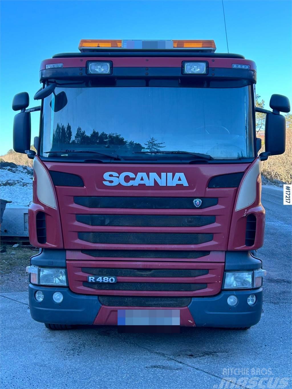 Scania R480 6x2 combi Fico suction/pump truck for sale as Tartályos teherautók