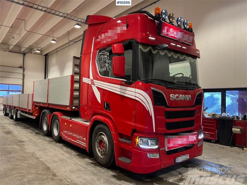 Scania R650 6x4 tow truck w/ hydraulics WATCH VIDEO Nyergesvontatók