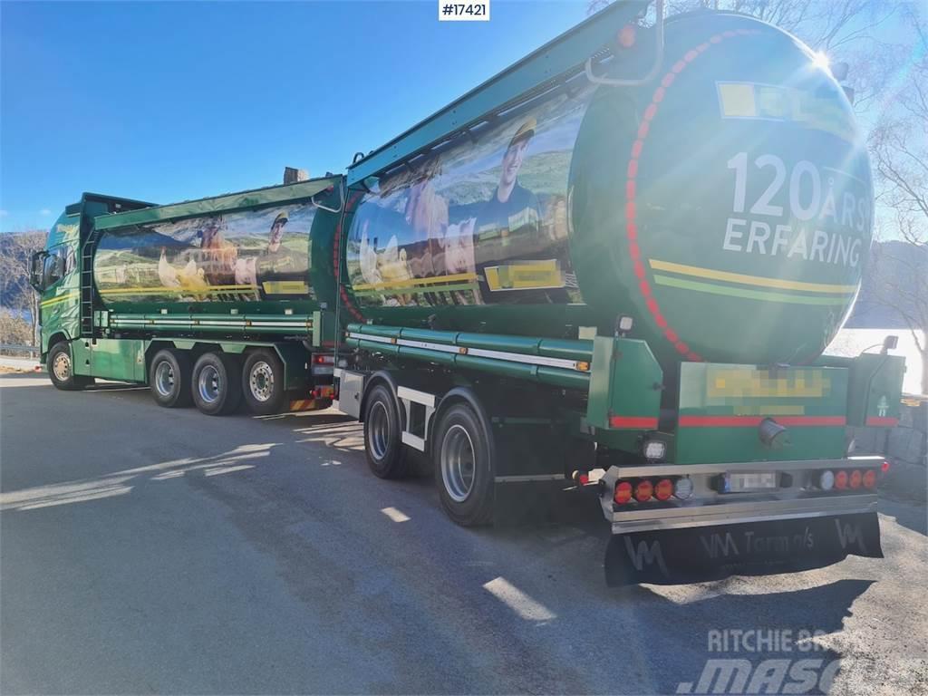 Volvo FH 8x4 bulk truck w/ VM Tarm 2 axle bulk trailer Egyéb