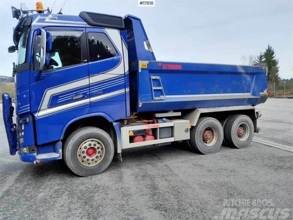 Volvo FH750 6x4 tipper Billenő teherautók