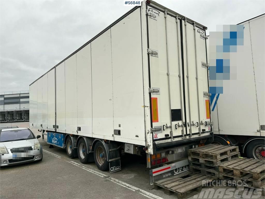 Ekeri L-3 Refrigerated trailer with opening side Hűtős