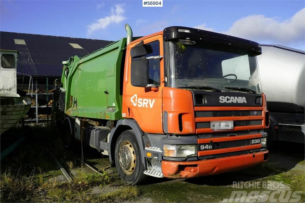 Scania P94 DB4x2LA 230 garbage truck Utcaseprő teherautók