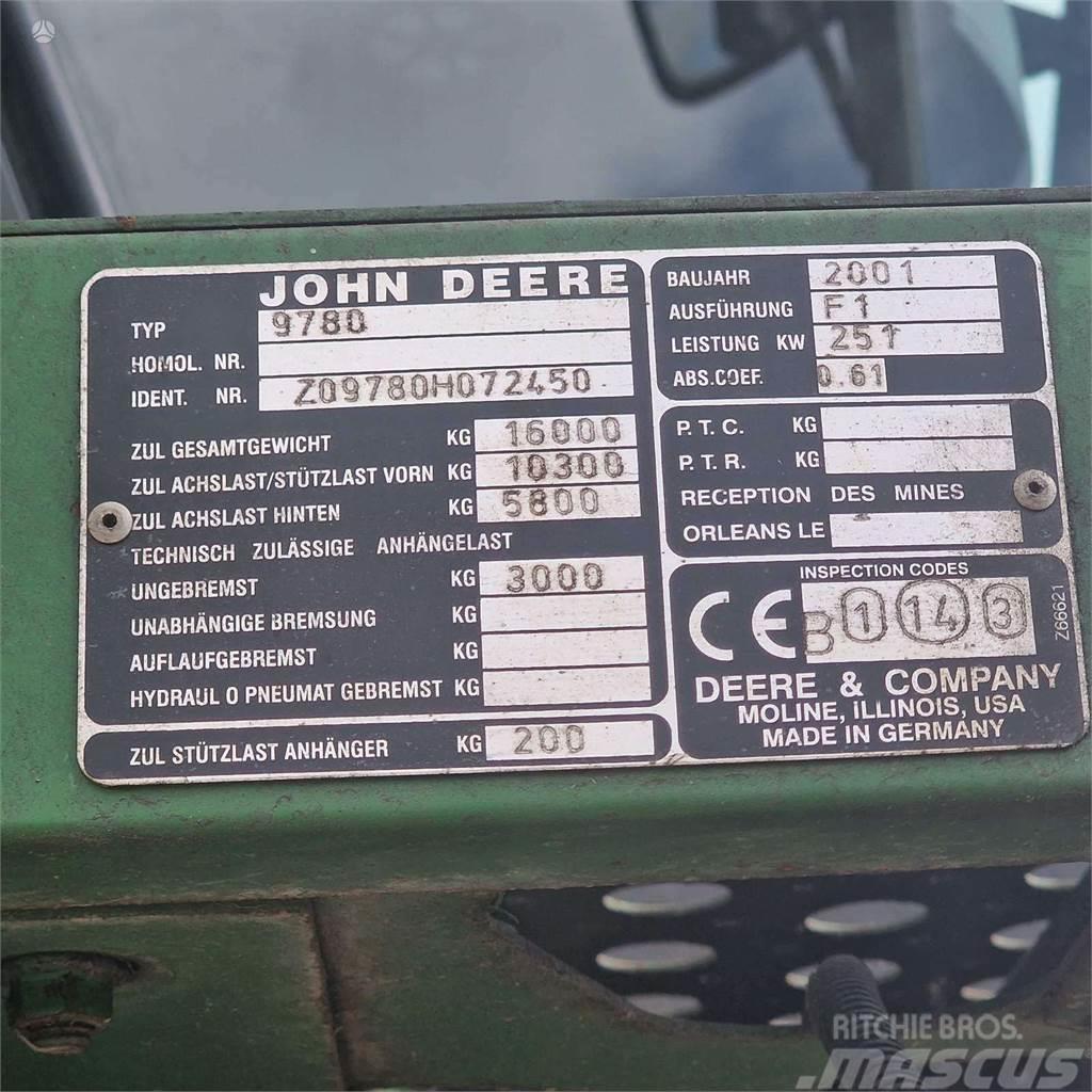 John Deere 9780 CTS Egyéb mezőgazdasági gépek