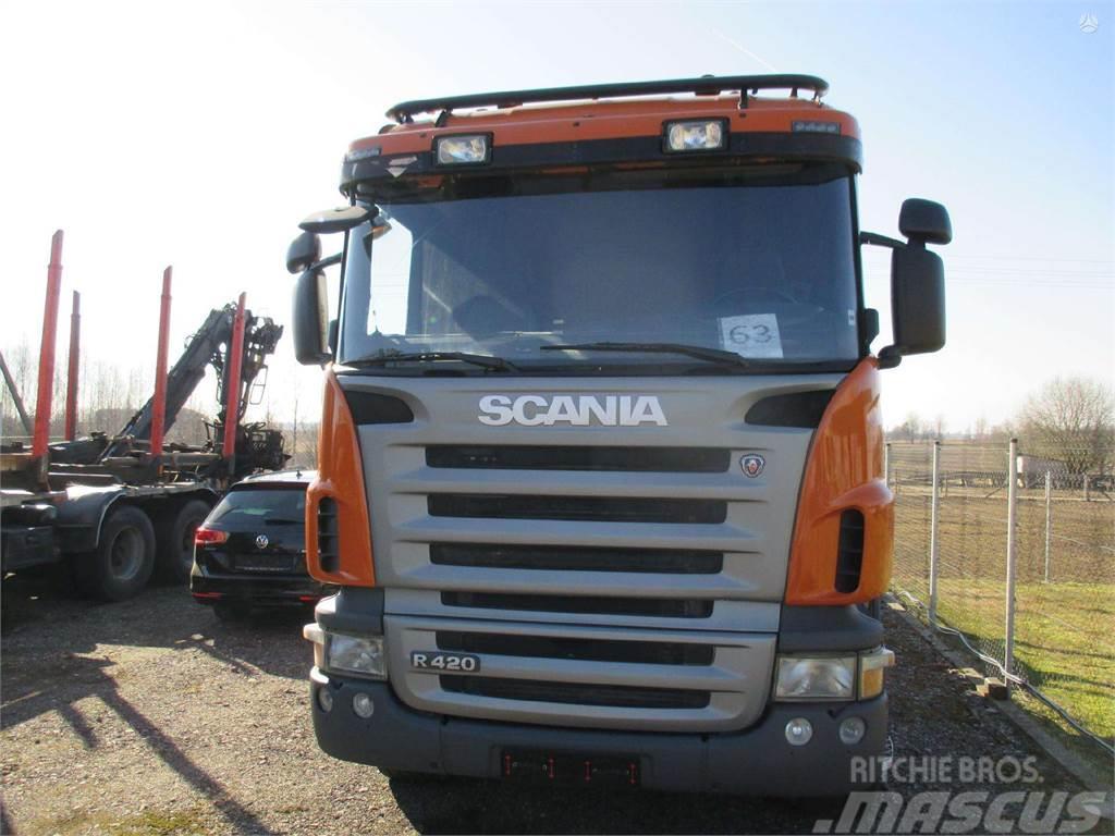 Scania R420 Rönkszállító teherautók