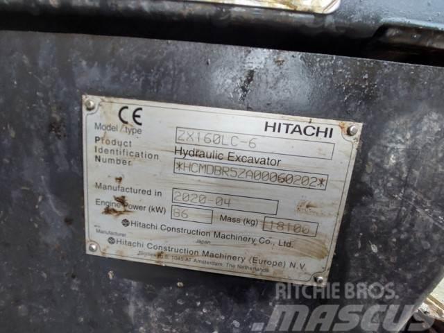 Hitachi ZX160 LC-6 Lánctalpas kotrók