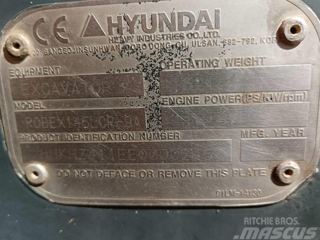 Hyundai R 145 Lánctalpas kotrók