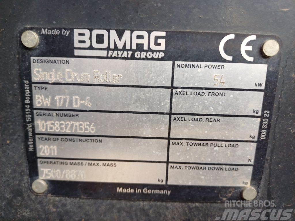 Bomag BW 177 D-4 Egydobos hengerek
