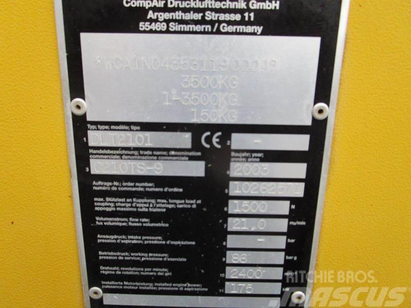 Compair C 210 TS - 9 - N Kompresszorok
