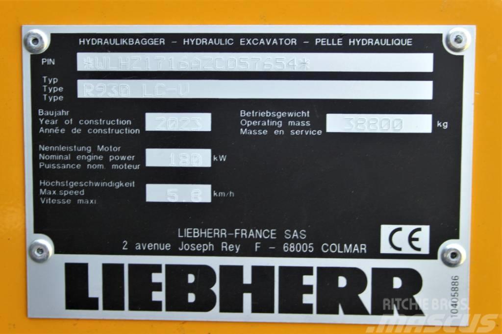 Liebherr R 930 LC-V Lánctalpas kotrók