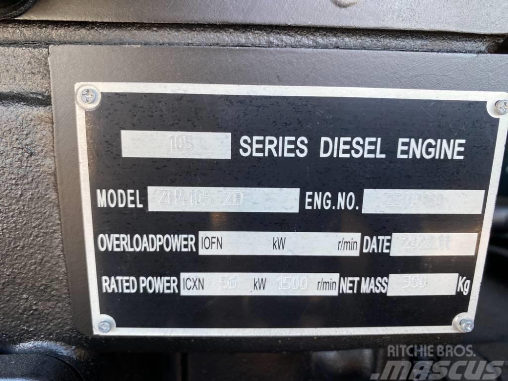 Bauer GFS-50KW ATS 62.5KVA Diesel Generator 400/230V Dízel áramfejlesztők