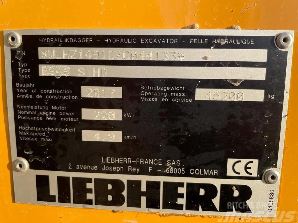 Liebherr R 946 Lánctalpas kotrók