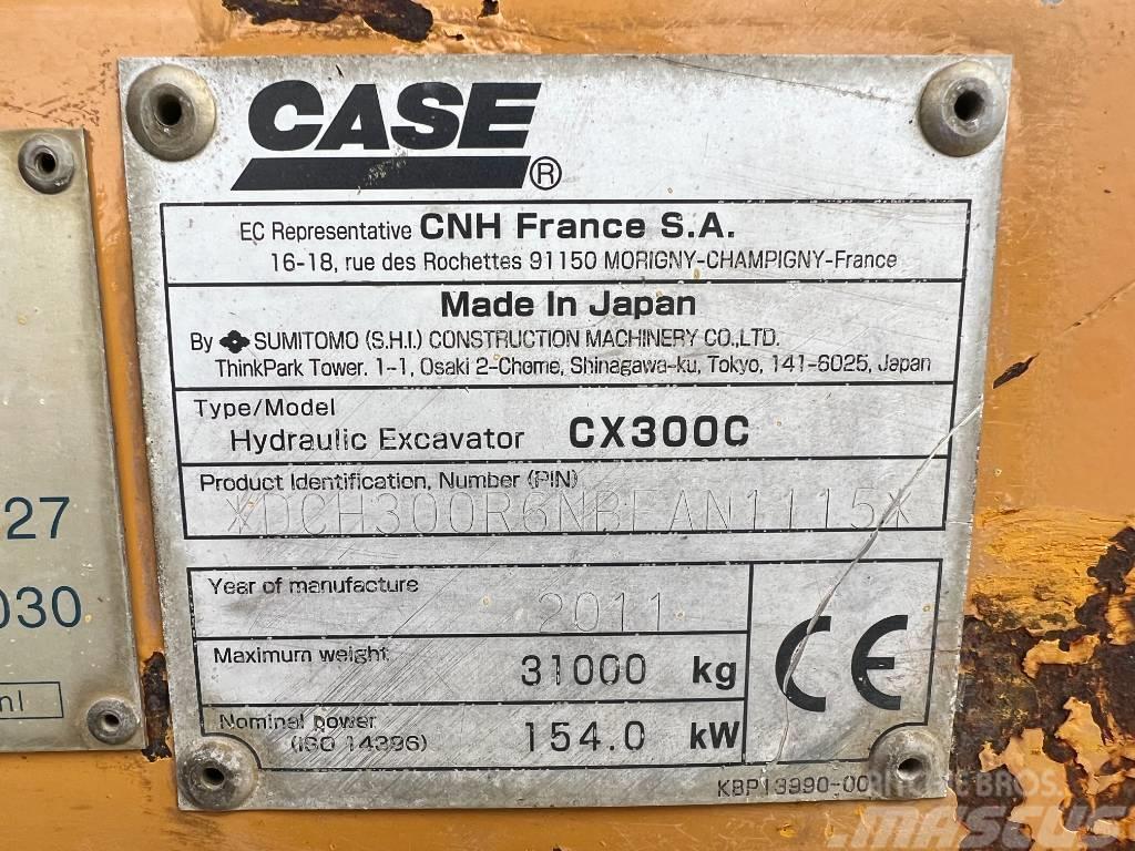 CASE CX300C - Dutch Machine / CE + EPA Hulladékkezelő gépek