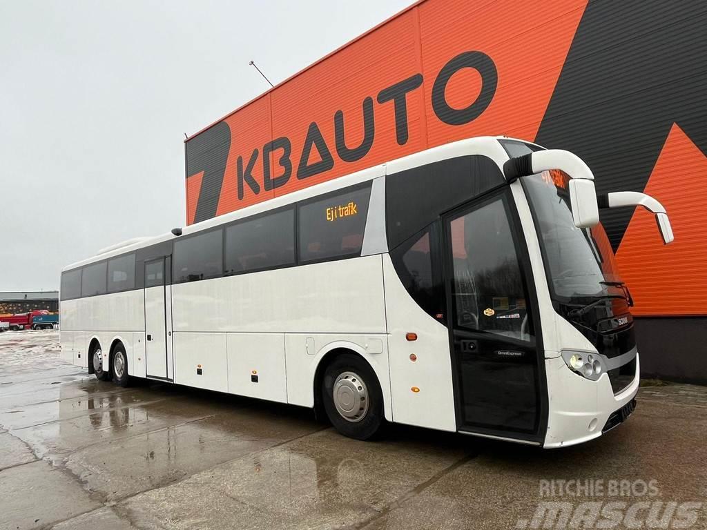Scania K 340 6x2*4 55 SEATS / AC / AUXILIARY HEATER / WC Távolsági buszok