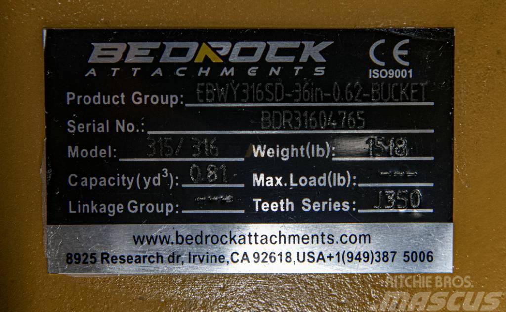 CAT 36" Severe Rock Bucket CAT 315D/F,316E/F,318D2/F Egyéb alkatrészek