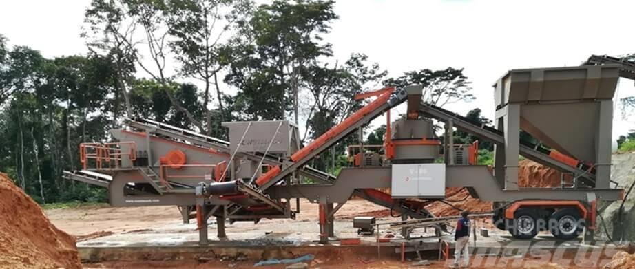 Constmach Mobile VSI Crushing Plant | Sand Making Machine Mobil törőgépek