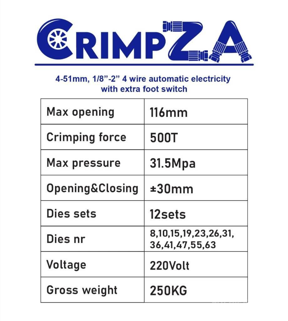  CrimpZA Crimping, Skiving, Cutting Equipment 12v/2 Egyebek
