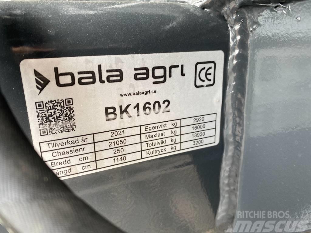 Bala Agri BK1602 Bálaszállító pótkocsi
