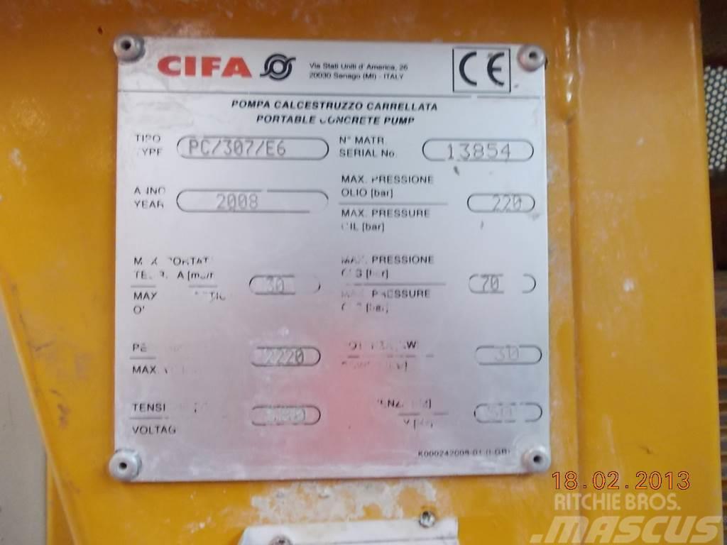 Cifa PC 307 E6 Betonpumpák