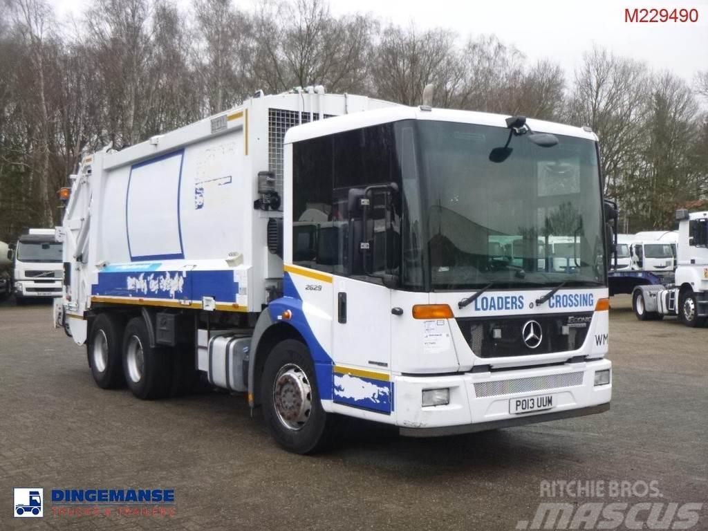 Mercedes-Benz Econic 2629 6x4 RHD Heil refuse truck Hulladék szállítók