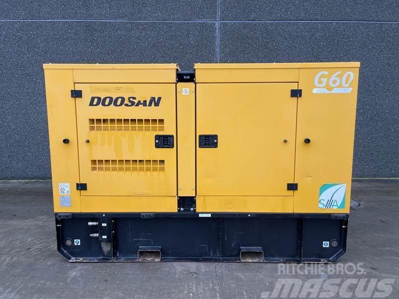 Doosan G 60 Dízel áramfejlesztők