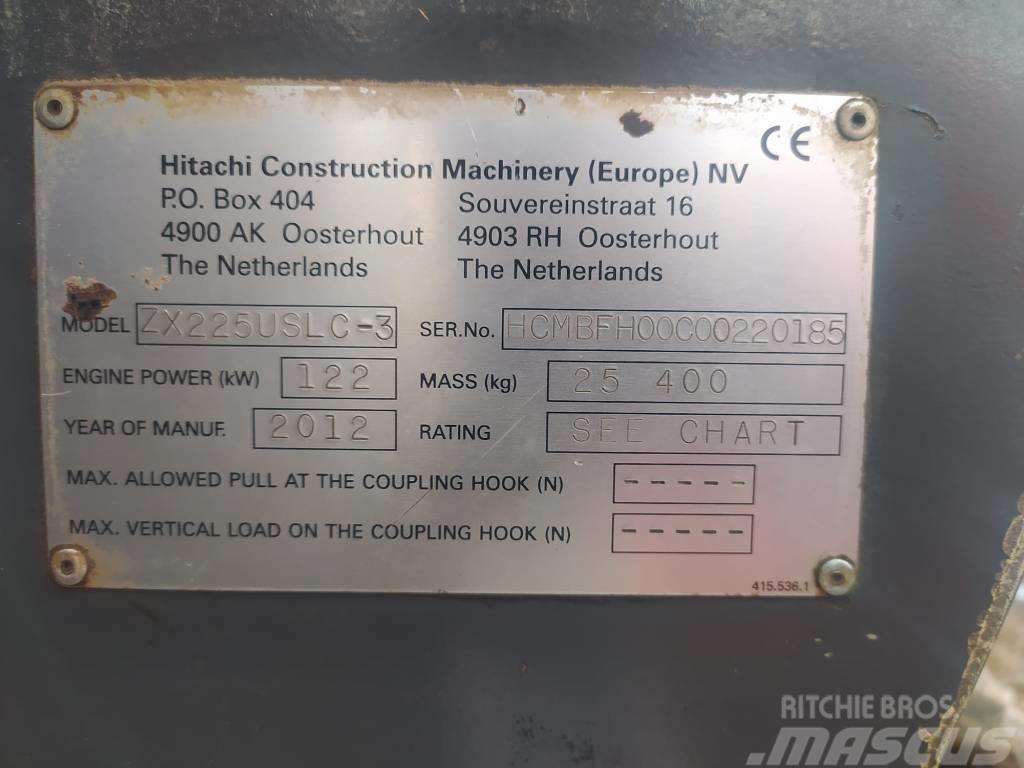 Hitachi ZX 225 USR LC-3 Lánctalpas kotrók