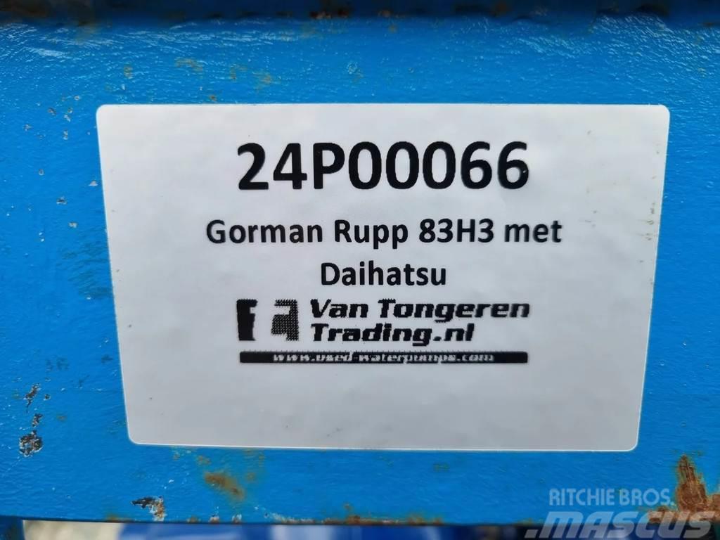 Gorman-Rupp Daihatsu DM850D Vízpumpák