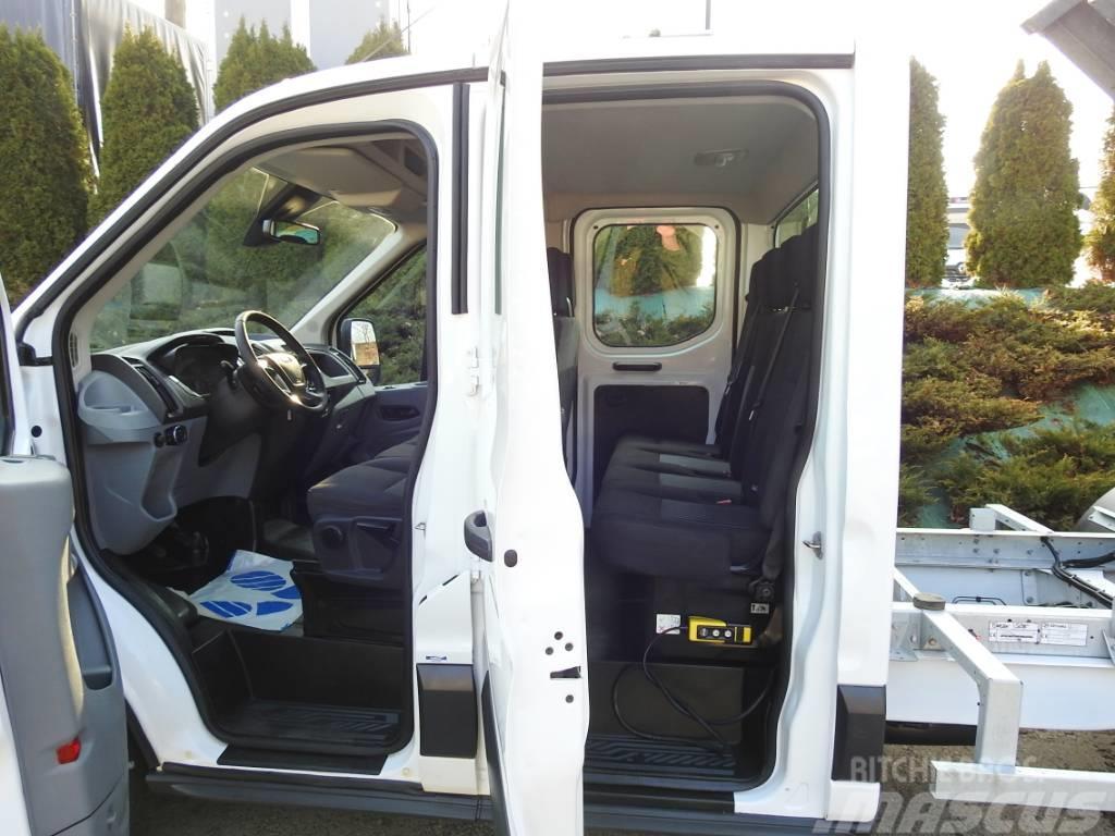 Ford TRANSIT TIPPER DOUBLE CABIN DOKA 7 SEATS A/C Billenős furgonok