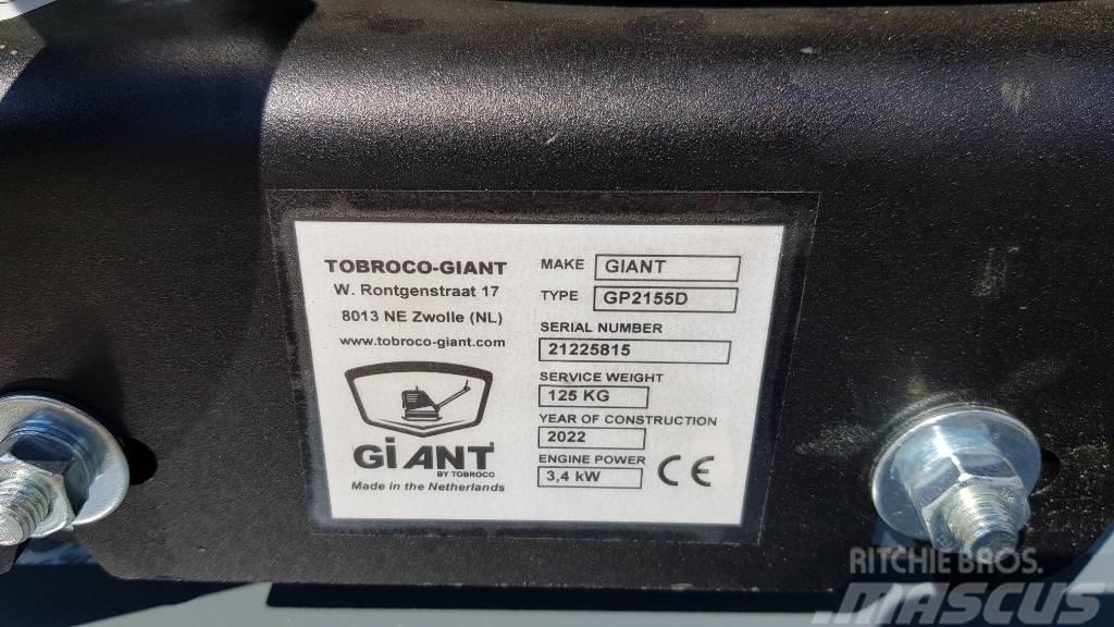 GiANT trilplaat GP2155D Talajtömörítő gépek