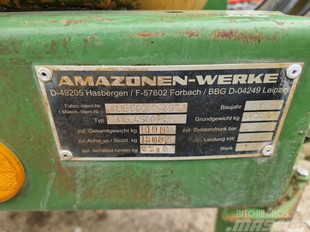 Amazone UG 4500 NOVA Vontatott trágyaszórók