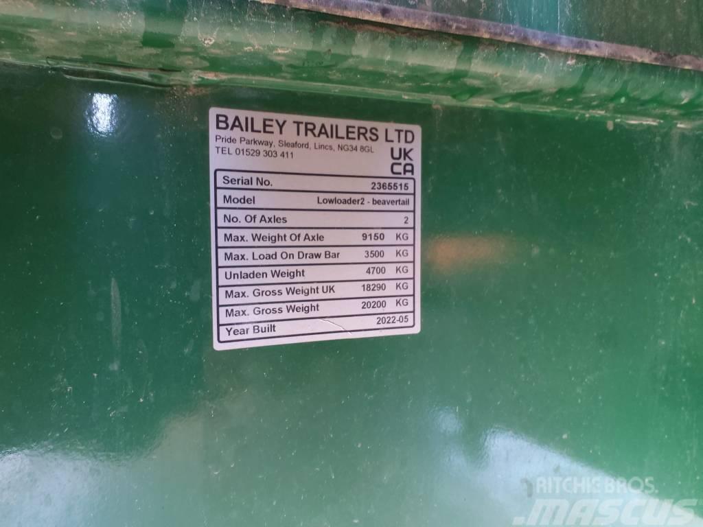 Bailey LOWLOADER 2 Egyéb mezőgazdasági pótkocsik