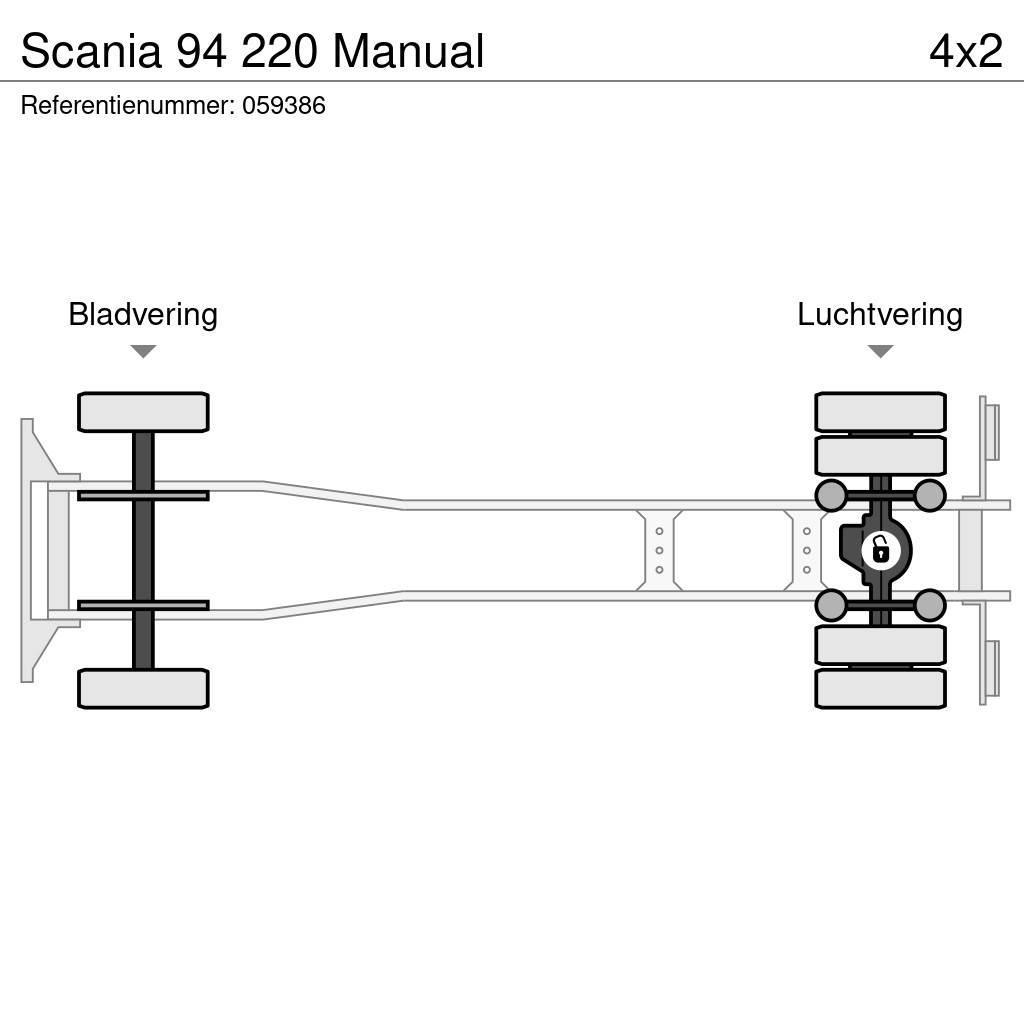 Scania 94 220 Manual Elhúzható ponyvás