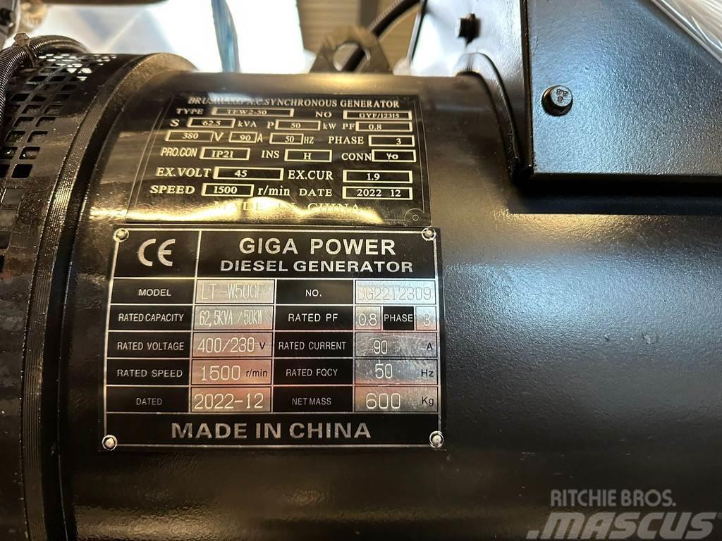  Giga power LT-W50GF 62.5KVA open set Egyéb Áramfejlesztők