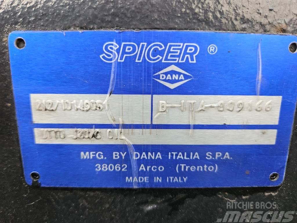 Spicer Dana 212/10149051 - Axle/Achse/As Tengelyek