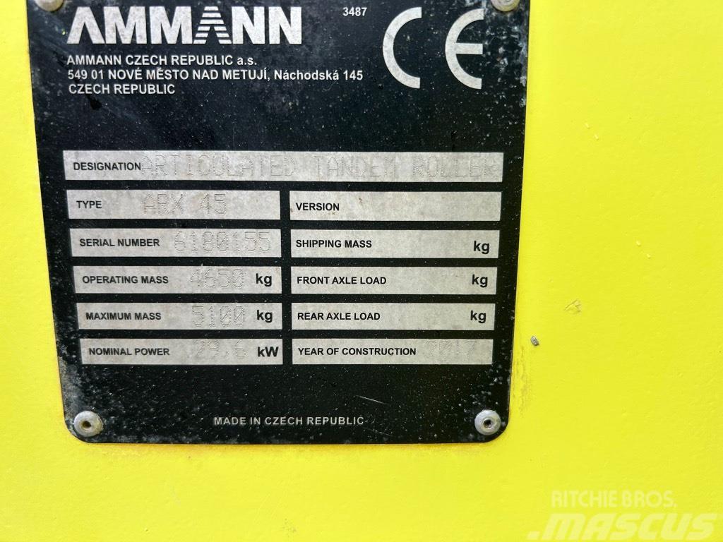Ammann ARX45 ( 1400MM Wide Drum ) Talajtömörítő gépek