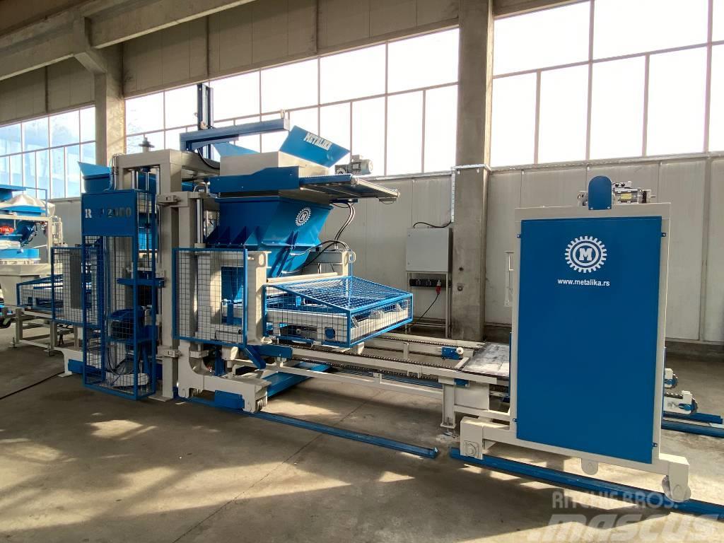 Metalika RVP-2000 Automatic block paver machine Betontörő gépek