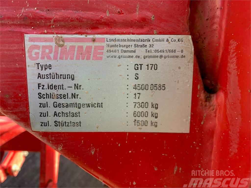 Grimme GT170S Burgonya kombájnok és kiszedők
