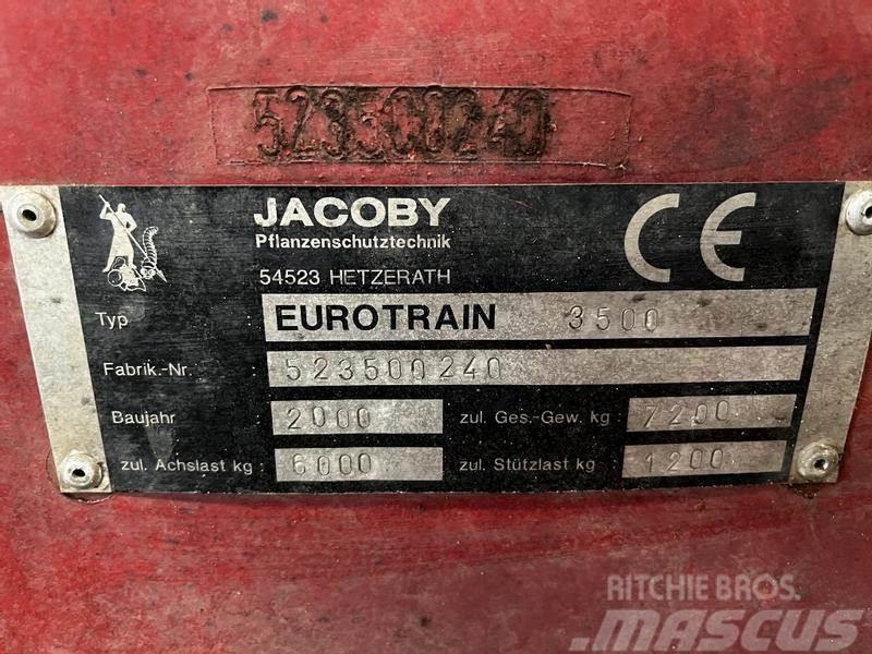 Jacoby EuroTrain 3500 27mtr. Vontatott trágyaszórók