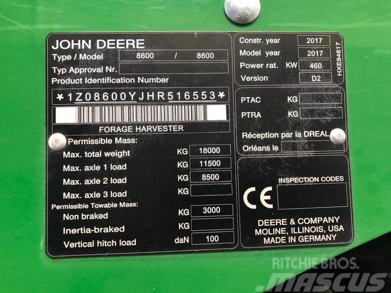 John Deere 8600 inklusive Garantie, inklusive Zinssubventioni Egyéb mezőgazdasági gépek